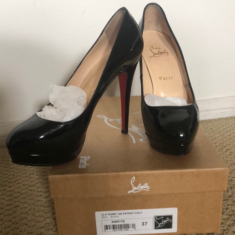Christian Louboutin Alti Pump 140 Patent Calf